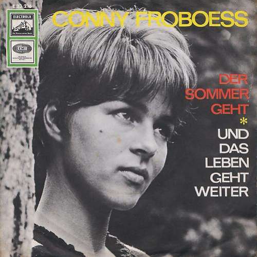 Cover Conny Froboess - Der Sommer Geht / Und Das Leben Geht Weiter (7, Single) Schallplatten Ankauf