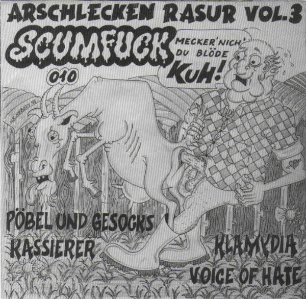 Cover Various - Arschlecken Rasur Vol.3 (7, Comp) Schallplatten Ankauf