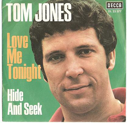 Bild Tom Jones - Love Me Tonight (7, Single) Schallplatten Ankauf
