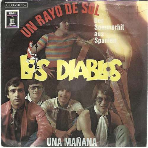 Cover Los Diablos (2) - Un Rayo De Sol (7, Single) Schallplatten Ankauf