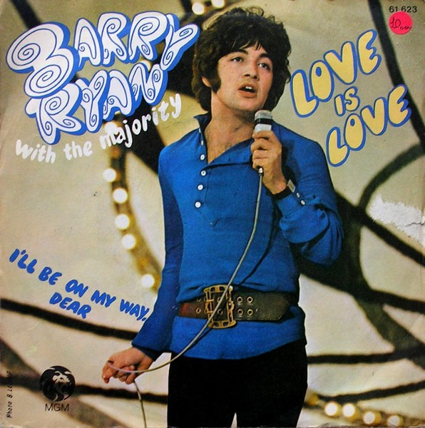 Cover Barry Ryan With The Majority - Love Is Love (7, Single) Schallplatten Ankauf