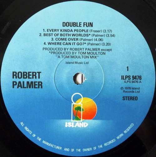 Cover Robert Palmer - Double Fun (LP, Album) Schallplatten Ankauf