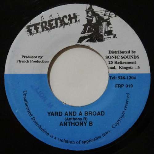 Bild Anthony B - Yard And A Broad (7) Schallplatten Ankauf