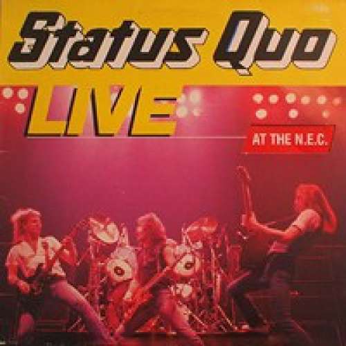 Cover Status Quo - Live At The N.E.C. (LP, Album) Schallplatten Ankauf