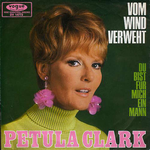 Cover Petula Clark - Vom Wind Verweht (7, Single) Schallplatten Ankauf