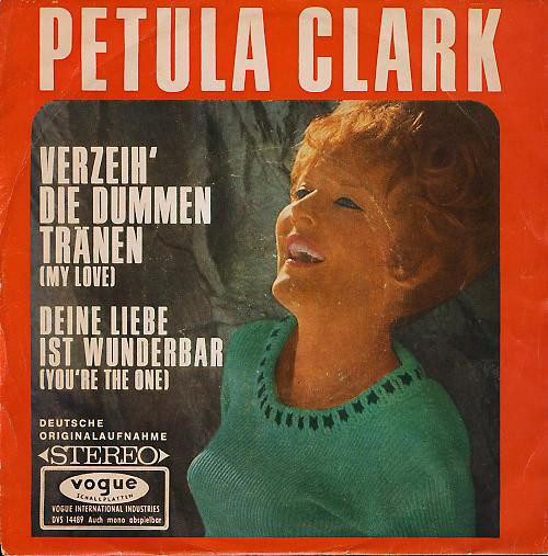 Cover Petula Clark - Verzeih' Die Dummen Tränen / Deine Liebe Ist Wunderbar (7, Single) Schallplatten Ankauf
