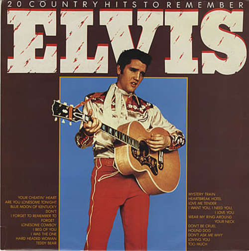Cover Elvis Presley - 20 Country Hits To Remember (LP, Comp) Schallplatten Ankauf