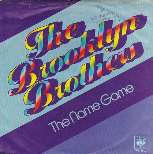 Cover The Brooklyn Brothers - The Name Game (7) Schallplatten Ankauf
