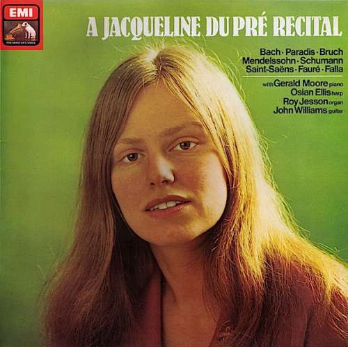 Cover Jacqueline Du Pré - A Jacqueline Du Pré Recital (LP, Album) Schallplatten Ankauf