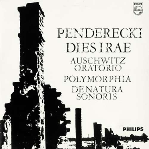Cover Penderecki* - Dies Irae (Auschwitz Oratorium) / Polymorphia / De Natura Sonoris (LP, RE) Schallplatten Ankauf