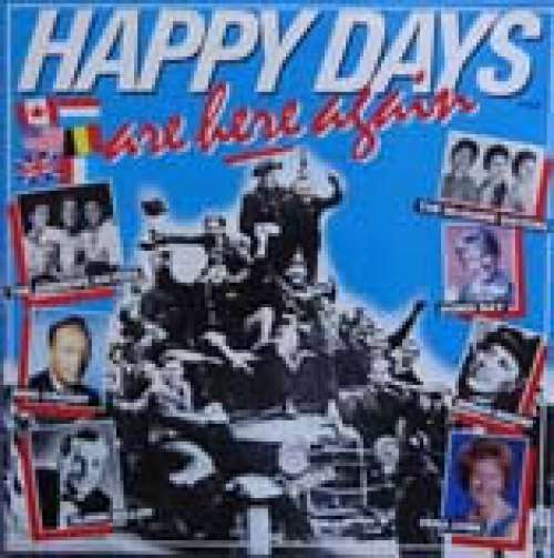 Cover Various - Happy Days Are Here Again (2xLP, Comp) Schallplatten Ankauf