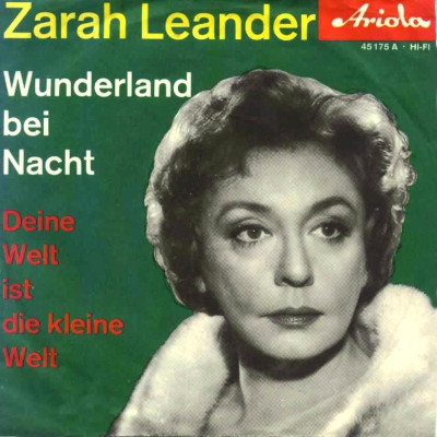 Cover Zarah Leander - Wunderland Bei Nacht (7, Single, Mono) Schallplatten Ankauf