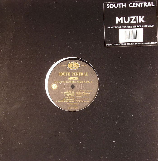 Cover South Central (2) - Muzik (12) Schallplatten Ankauf