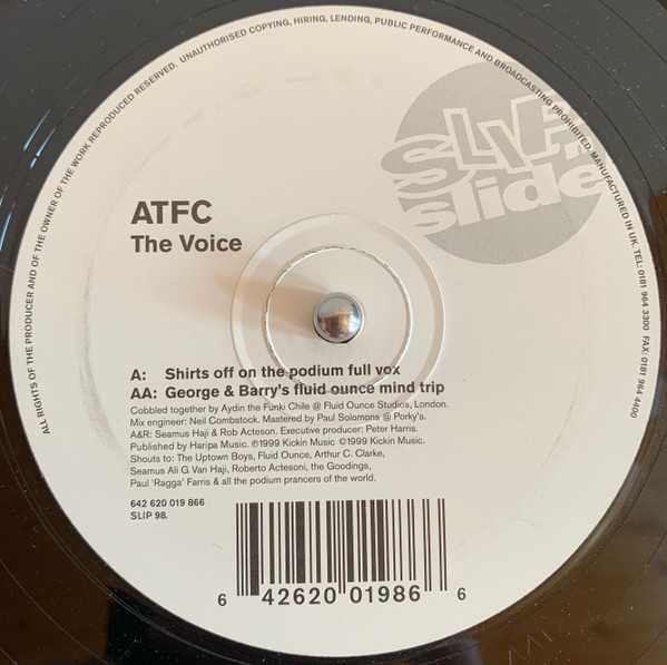 Cover ATFC - The Voice (12) Schallplatten Ankauf