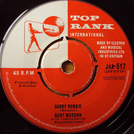 Bild Bert Weedon - Sorry Robbie / Easy Beat (7, Single) Schallplatten Ankauf