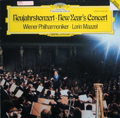 Cover Wiener Philharmoniker - Lorin Maazel - Neujahrskonzert (LP, Album) Schallplatten Ankauf