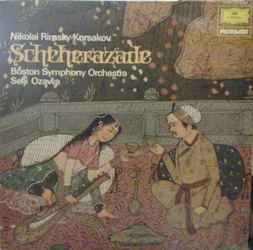 Cover Nikolaj Rimsky-Korssakoff* - Boston Symphony Orchestra • Seiji Ozawa - Scheherazade (LP, Album, RE) Schallplatten Ankauf