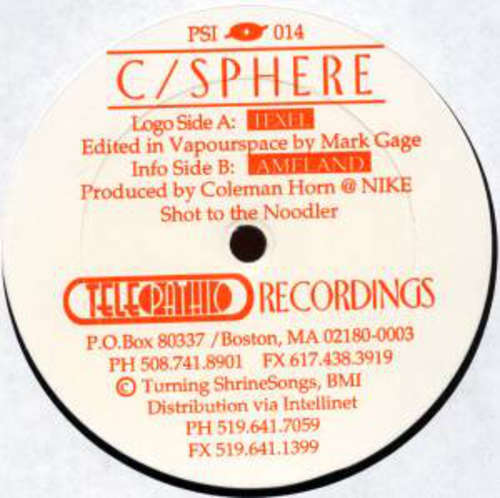 Cover C/Sphere - Texel / Ameland (12) Schallplatten Ankauf