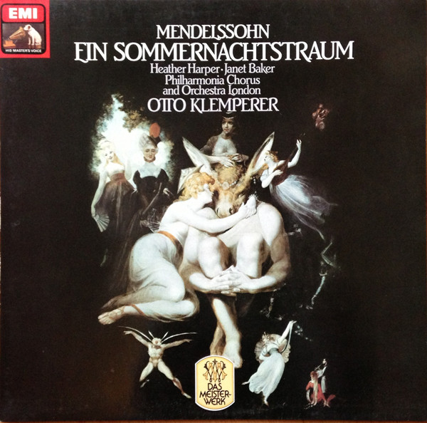 Cover Mendelssohn* - Philharmonia Chorus And Orchestra London* - Otto Klemperer - Ein Sommernachtstraum (LP, Album) Schallplatten Ankauf