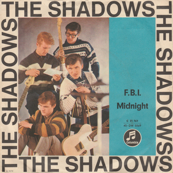 Cover The Shadows - F. B. I. (7, Single) Schallplatten Ankauf