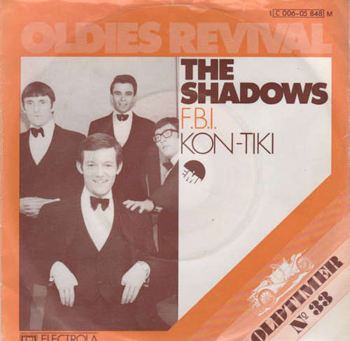 Cover The Shadows - F.B.I. / Kon-Tiki (7, Single, Mono, RE) Schallplatten Ankauf