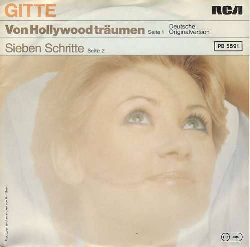 Cover Gitte* - Von Hollywood Träumen (7, Single) Schallplatten Ankauf