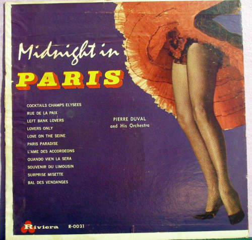 Cover Pierre Duval And His Orchestra - Midnight In Paris (LP) Schallplatten Ankauf