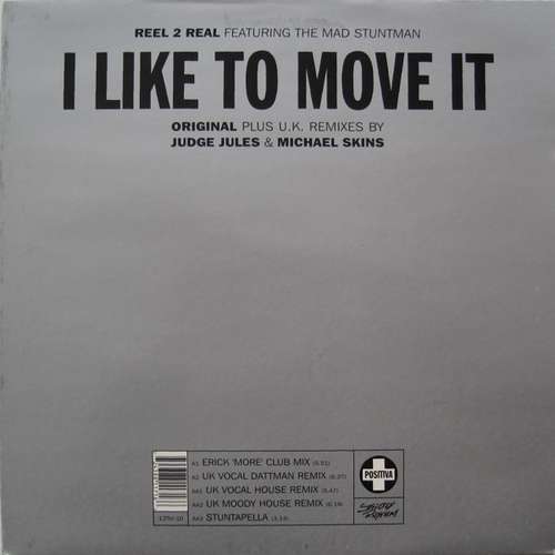 Cover Reel 2 Real Featuring The Mad Stuntman - I Like To Move It (12, Single) Schallplatten Ankauf