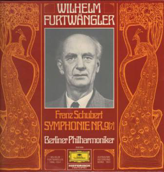 Cover Franz Schubert - Berliner Philharmoniker, Wilhelm Furtwängler - Symphonie Nr. 9 (7) (LP, Mono) Schallplatten Ankauf