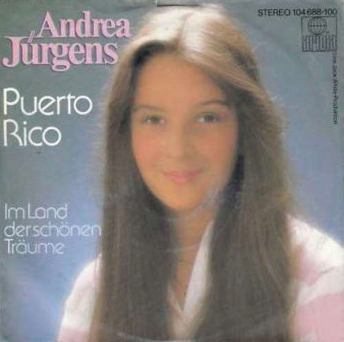 Cover Andrea Jürgens - Puerto Rico (7, Single) Schallplatten Ankauf