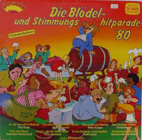 Cover Various - Die Blödel- Und Stimmungshitparade '80 (LP, Comp) Schallplatten Ankauf