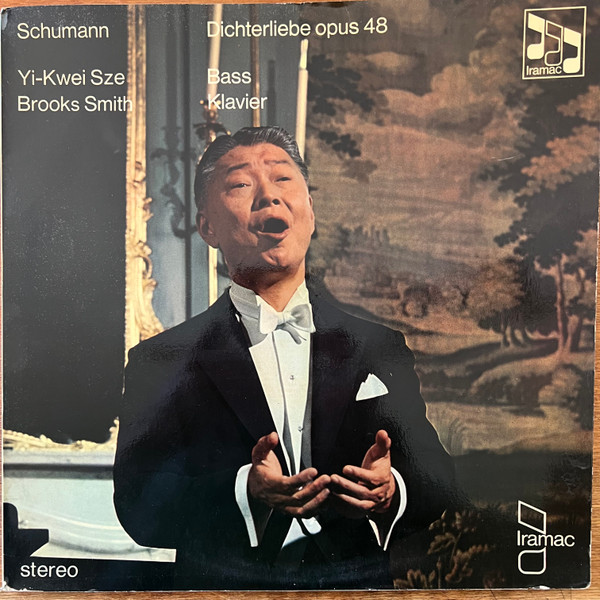 Cover Schumann*, Yi-Kwei Sze, Brooks Smith* - Dichterliebe (LP, Mono, Gat) Schallplatten Ankauf