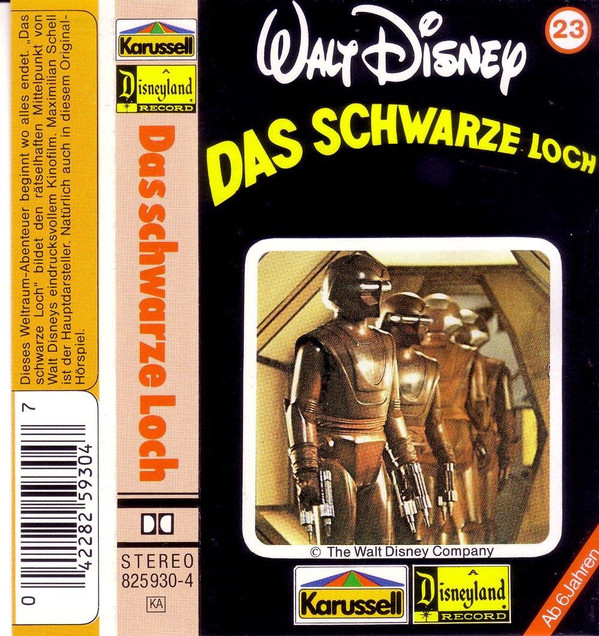 Cover Petra Schmidt-Decker - Walt Disney Folge 23: Das Schwarze Loch (Cass) Schallplatten Ankauf