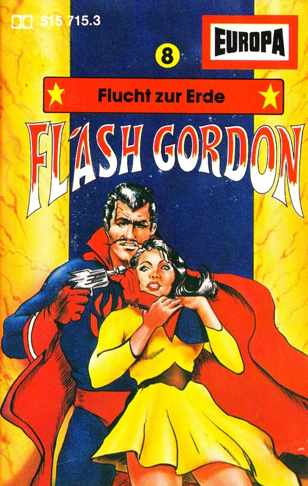 Cover Alex Raymond - Flash Gordon 8 - Flucht Zur Erde (Cass) Schallplatten Ankauf