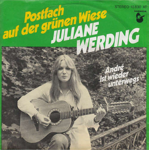 Cover Juliane Werding - Postfach Auf Der Grünen Wiese (7, Single) Schallplatten Ankauf