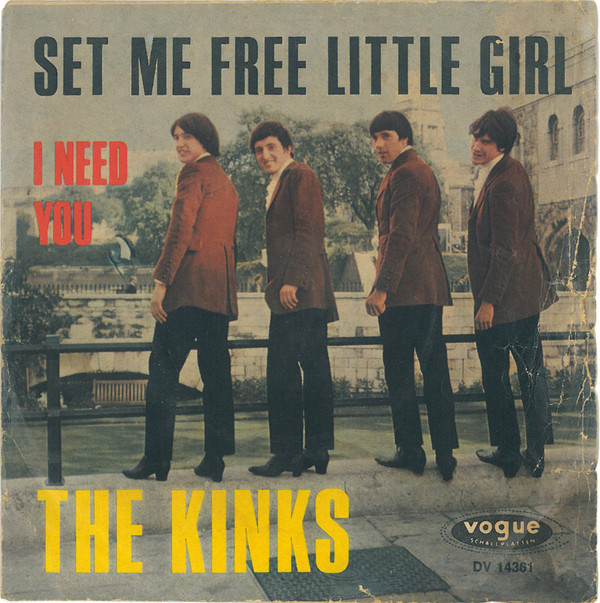 Cover The Kinks - Set Me Free Little Girl (7, Single) Schallplatten Ankauf