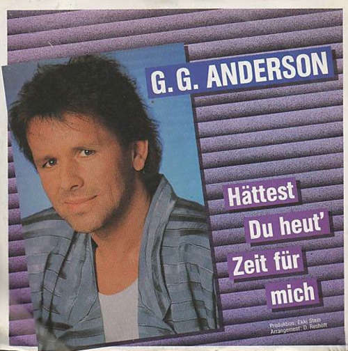 Cover G.G. Anderson - Hättest Du Heut' Zeit Für Mich (7, Single) Schallplatten Ankauf