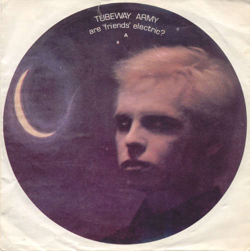 Cover Tubeway Army - Are 'Friends' Electric? (7, Single) Schallplatten Ankauf