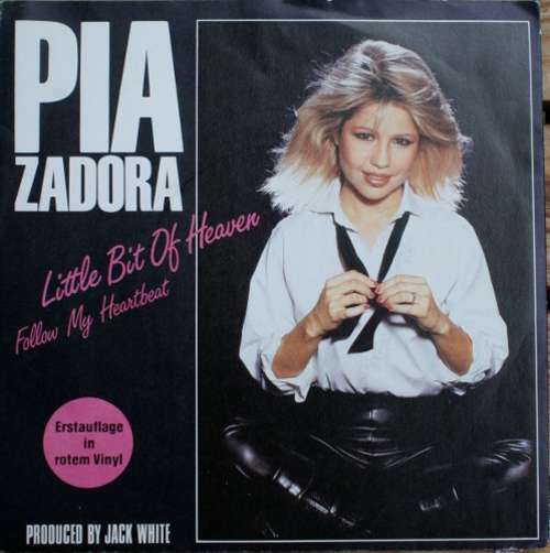 Cover Pia Zadora - Little Bit Of Heaven (7, Single, Red) Schallplatten Ankauf