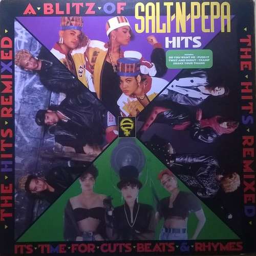 Cover A Blitz Of Salt-N-Pepa Hits. The Hits Remixed. It's Time For Cuts Beats & Rhymes Schallplatten Ankauf