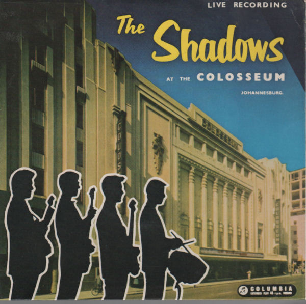 Cover The Shadows - The Shadows At The Colosseum Johannesburg (7, EP, RE) Schallplatten Ankauf