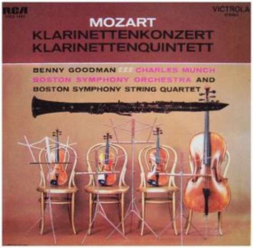 Cover Mozart* - Benny Goodman - Benny Goodman Spielt Mozart (LP) Schallplatten Ankauf