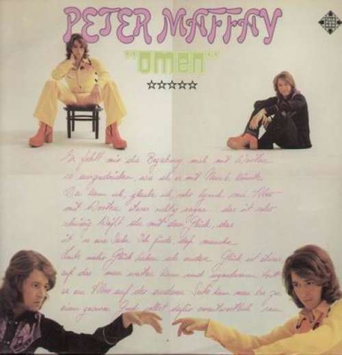 Cover Peter Maffay - Omen (2xLP) Schallplatten Ankauf