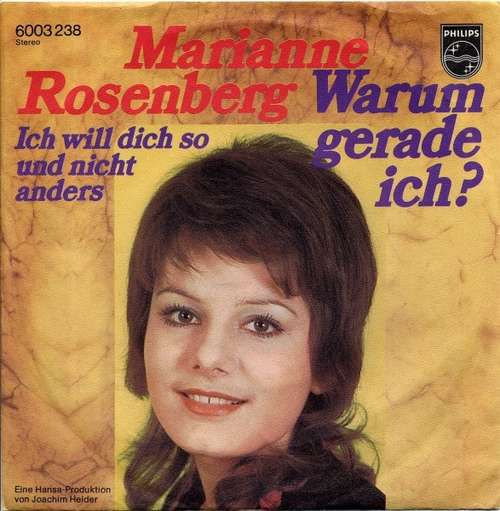 Cover Marianne Rosenberg - Warum Gerade Ich? (7, Single) Schallplatten Ankauf