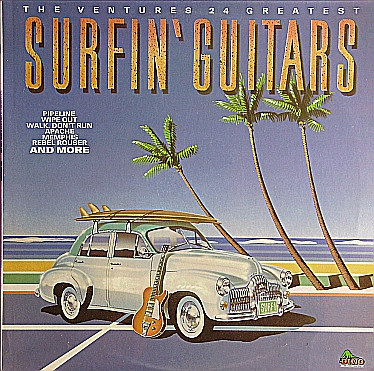 Cover The Ventures - Surfin' Guitars (LP, Comp) Schallplatten Ankauf