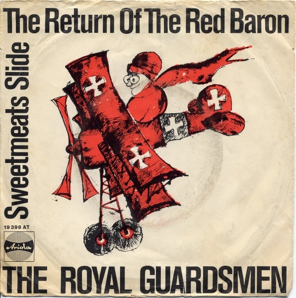 Cover The Royal Guardsmen - The Return Of The Red Baron (7, Single, Mono) Schallplatten Ankauf