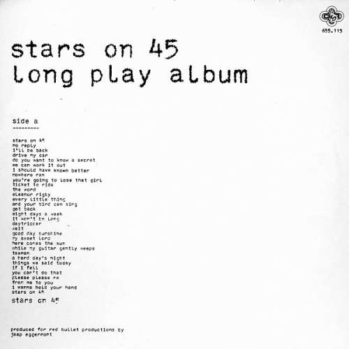 Bild Stars On 45 - Long Play Album (LP, Album) Schallplatten Ankauf