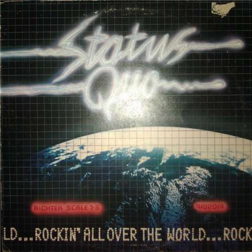 Cover Status Quo - Rockin' All Over The World (LP, Album) Schallplatten Ankauf