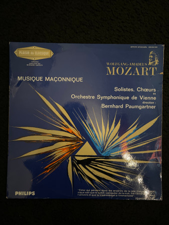 Cover Wolfgang Amadeus Mozart - Musique Maçonnique (LP) Schallplatten Ankauf