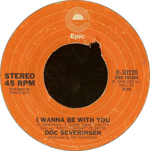 Cover Doc Severinsen - I Wanna Be With You (7, Styrene) Schallplatten Ankauf